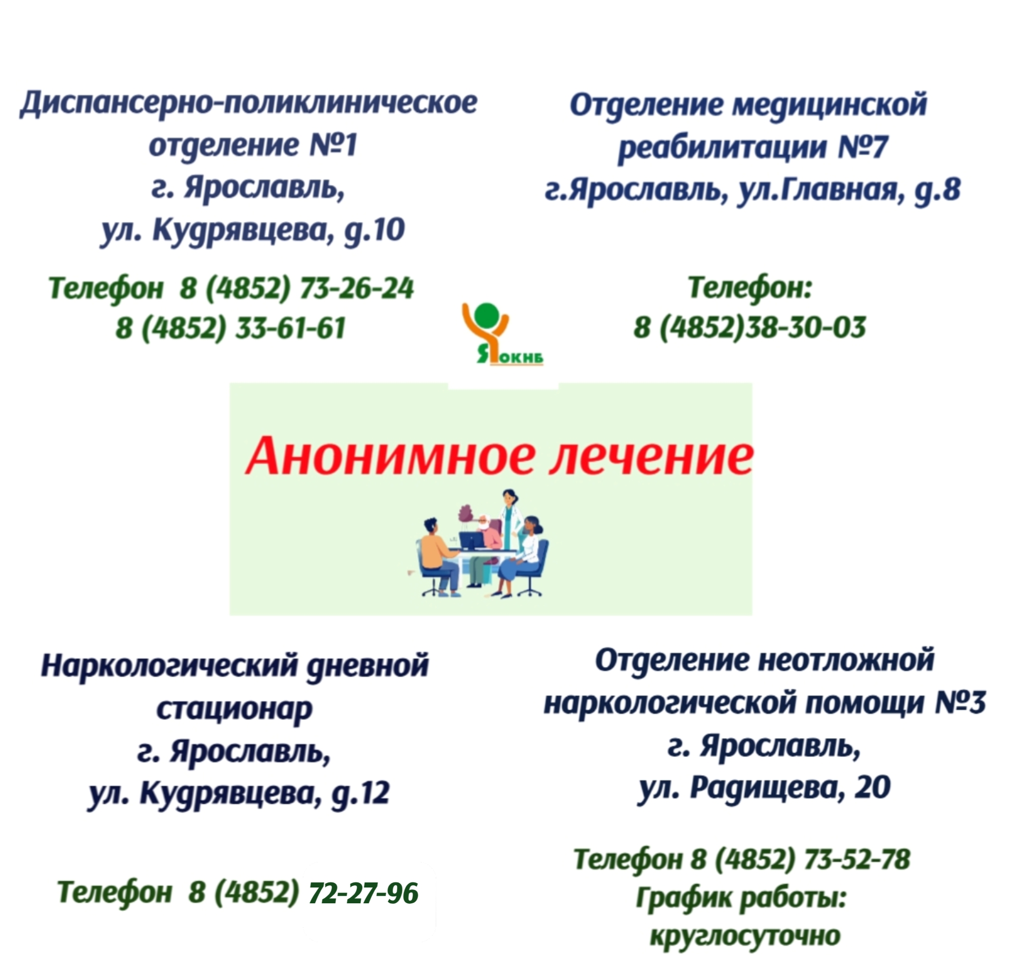 Анонимное лечение Анонимное лечение